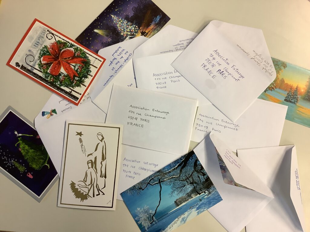Weihnachtskarten gegen die Einsamkeit