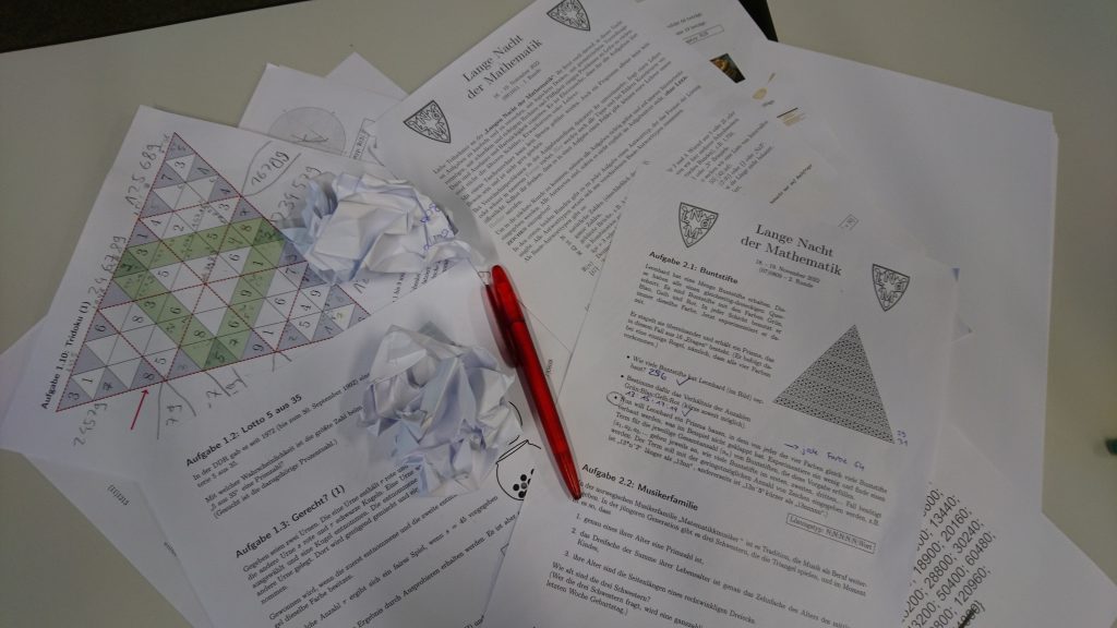 Die "Lange Nacht der Mathematik" am CSG