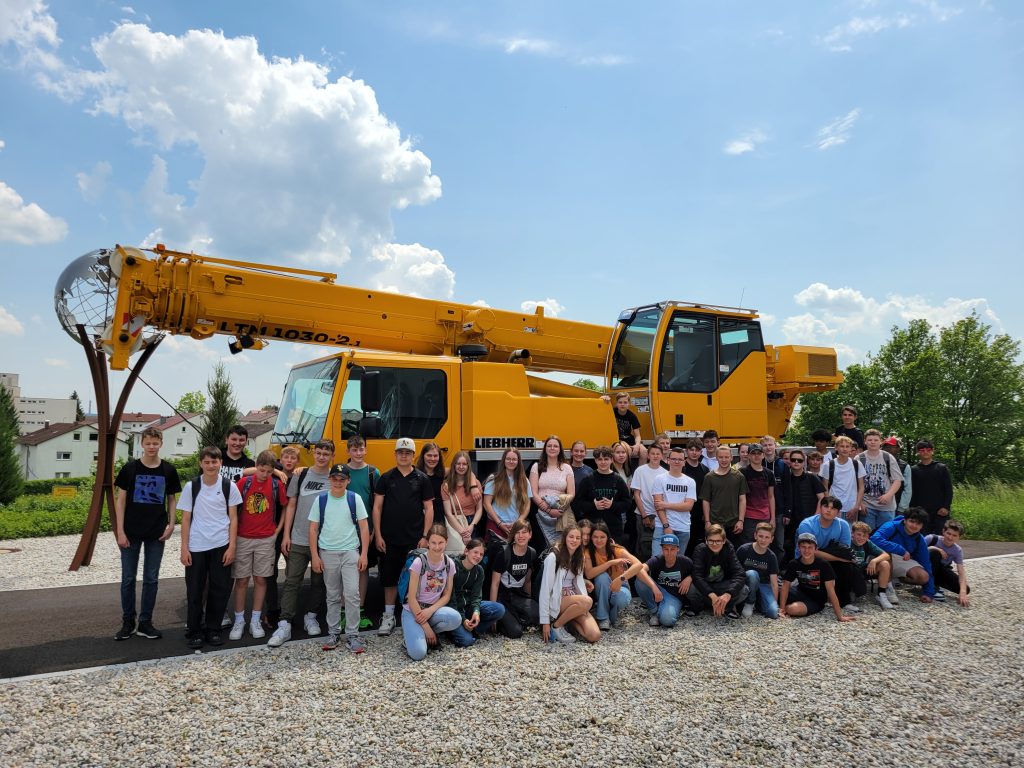 Besuch bei Liebherr in Ehingen