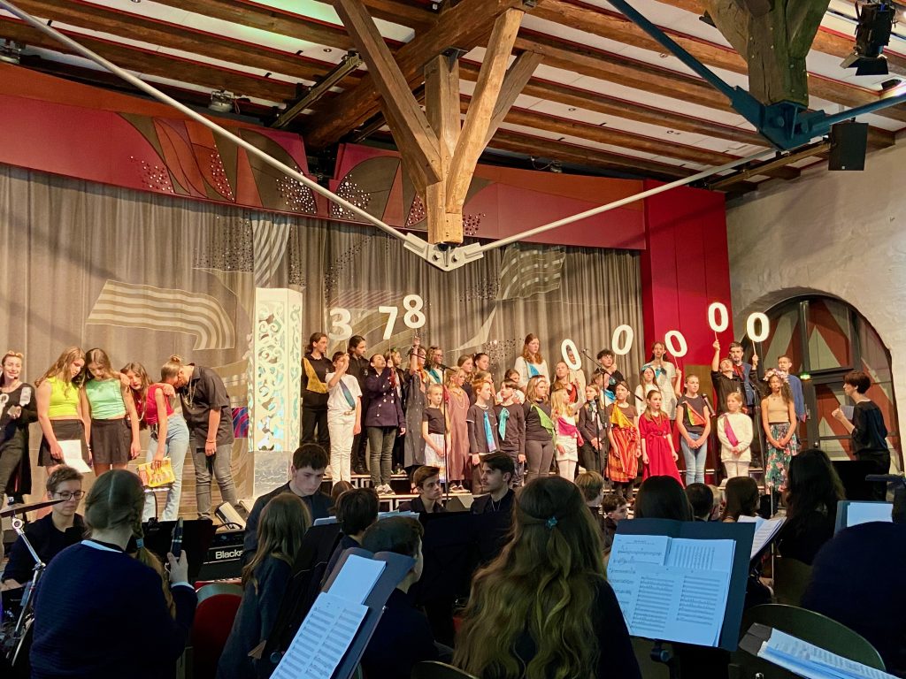 Pure Begeisterung beim Musical