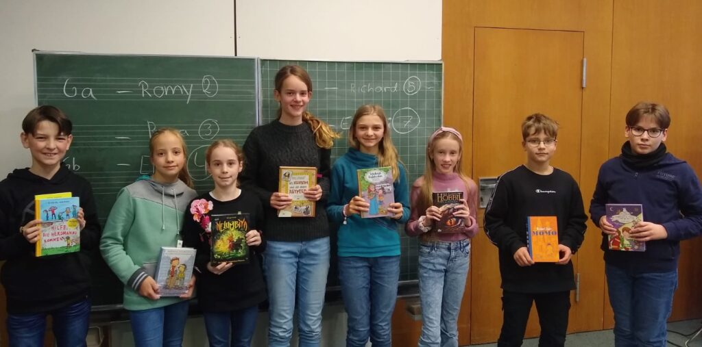 Charlotte wird Vorlesekönigin