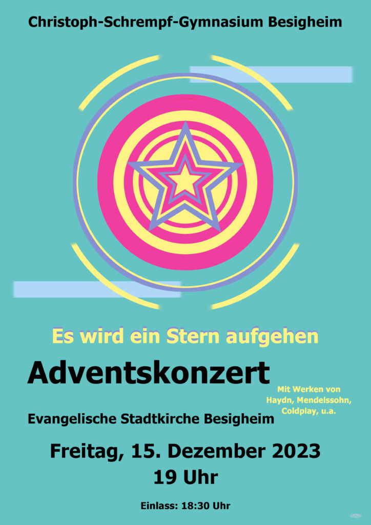Herzliche Einladung zum Adventskonzert